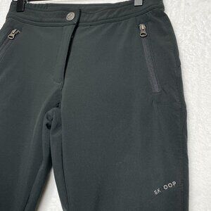 Skhoop Ski Snow Pants Black Insulated Fleece Lined Womens Sz XS Scandinavia